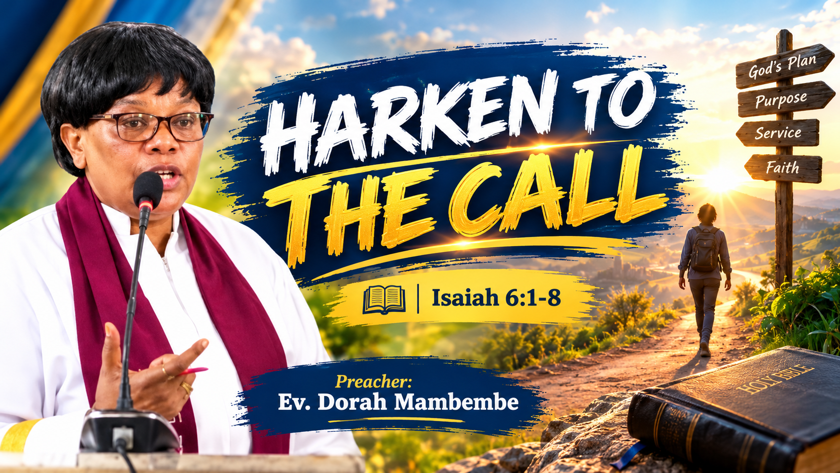OFFICE SERMON: HARKEN TO THE CALL